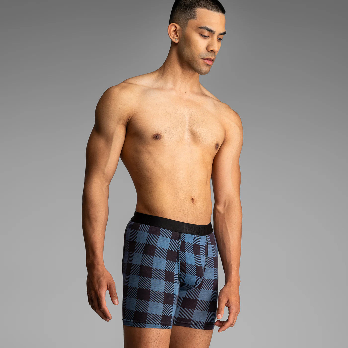 Classic Icon Boxer Brief - Buffalo Check Fog