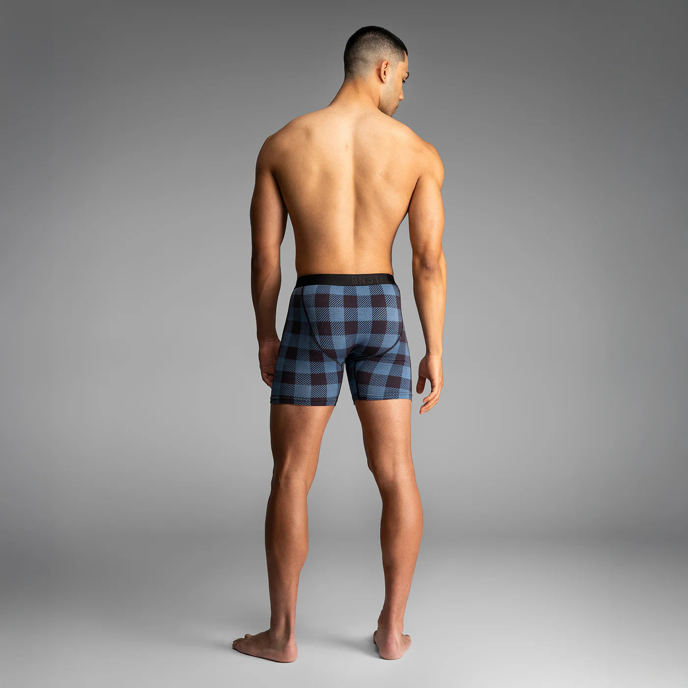 Classic Icon Boxer Brief - Buffalo Check Fog