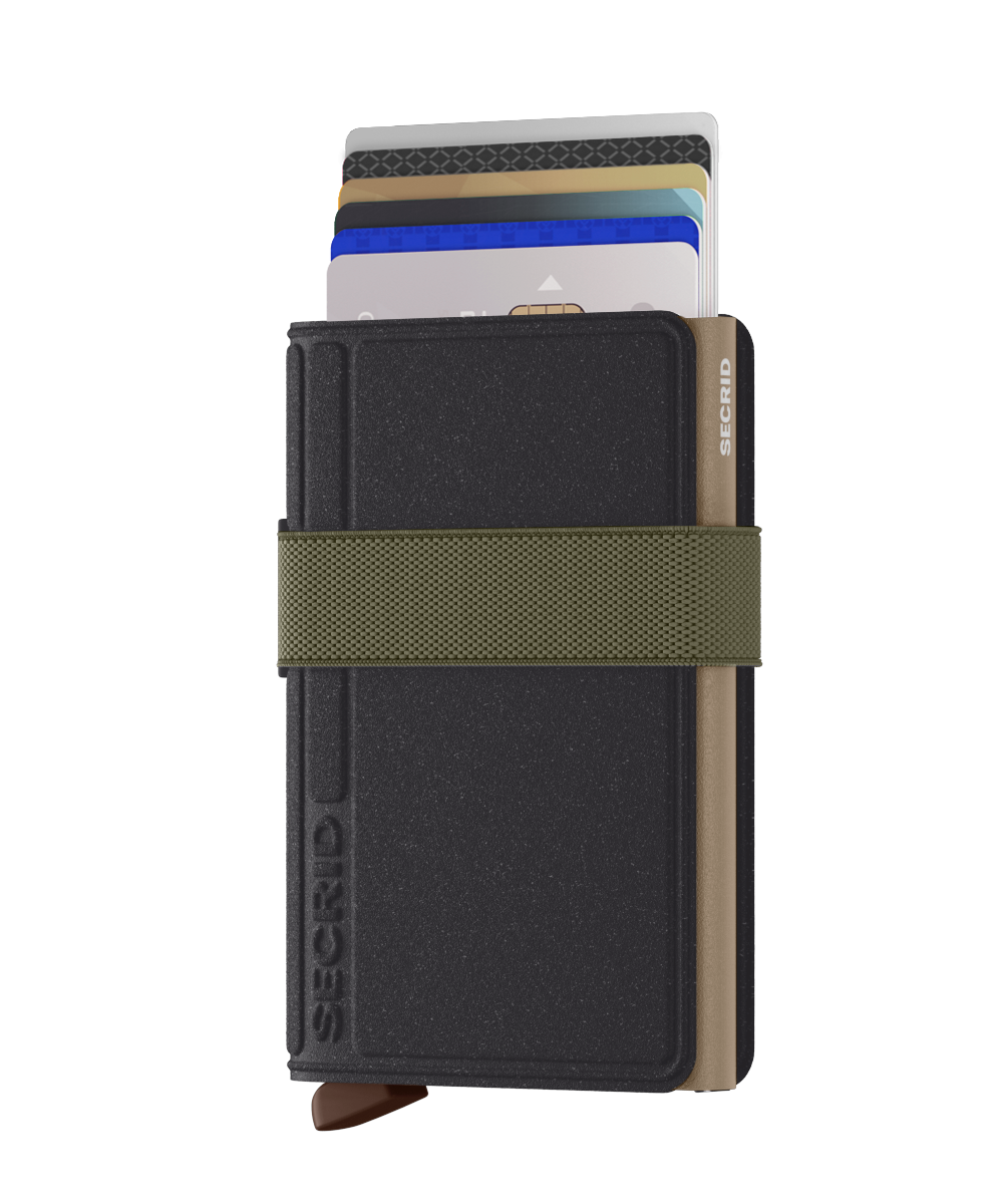 Bandwallet Black/Olive RFID Secure