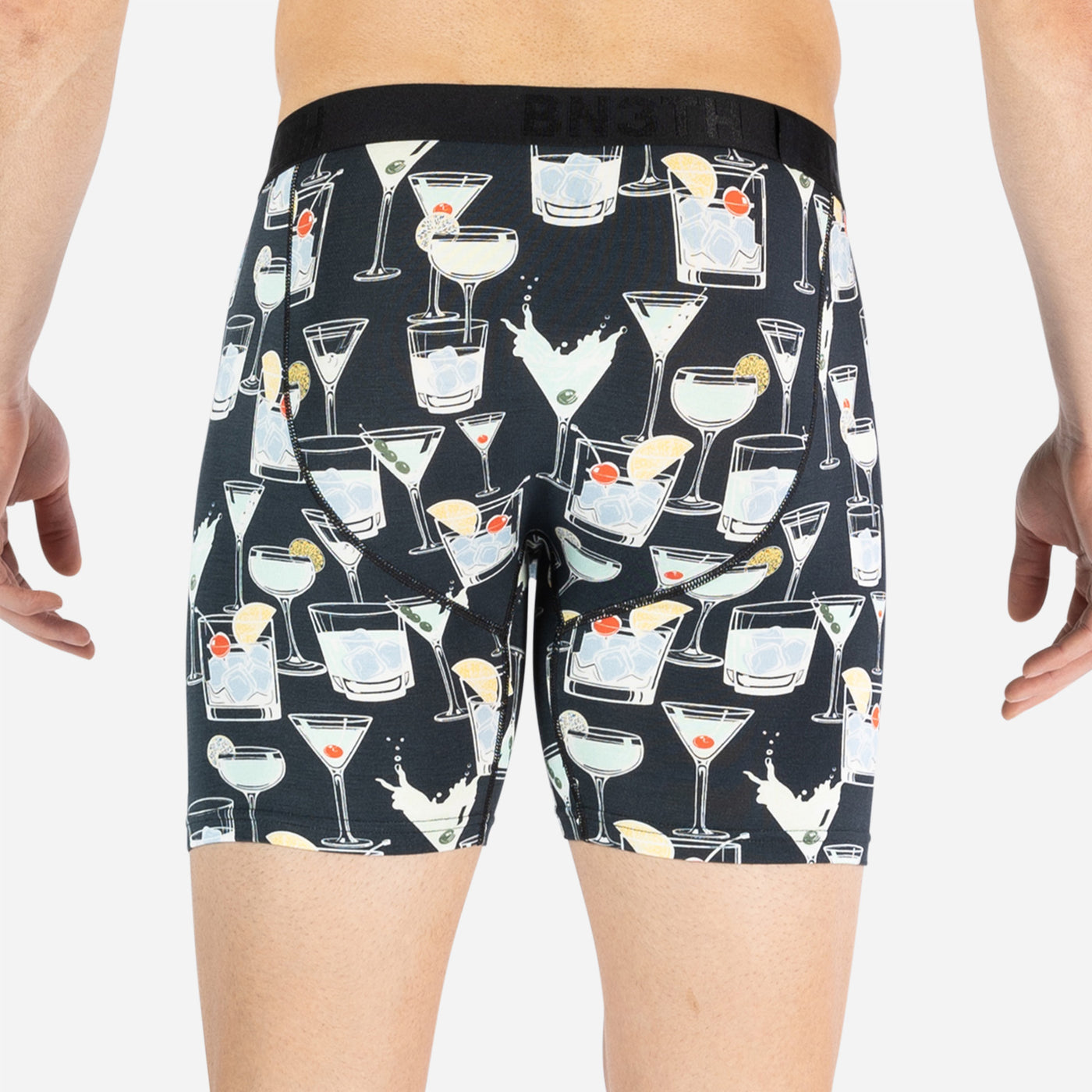Classic Icon Boxer Brief Cocktails Black