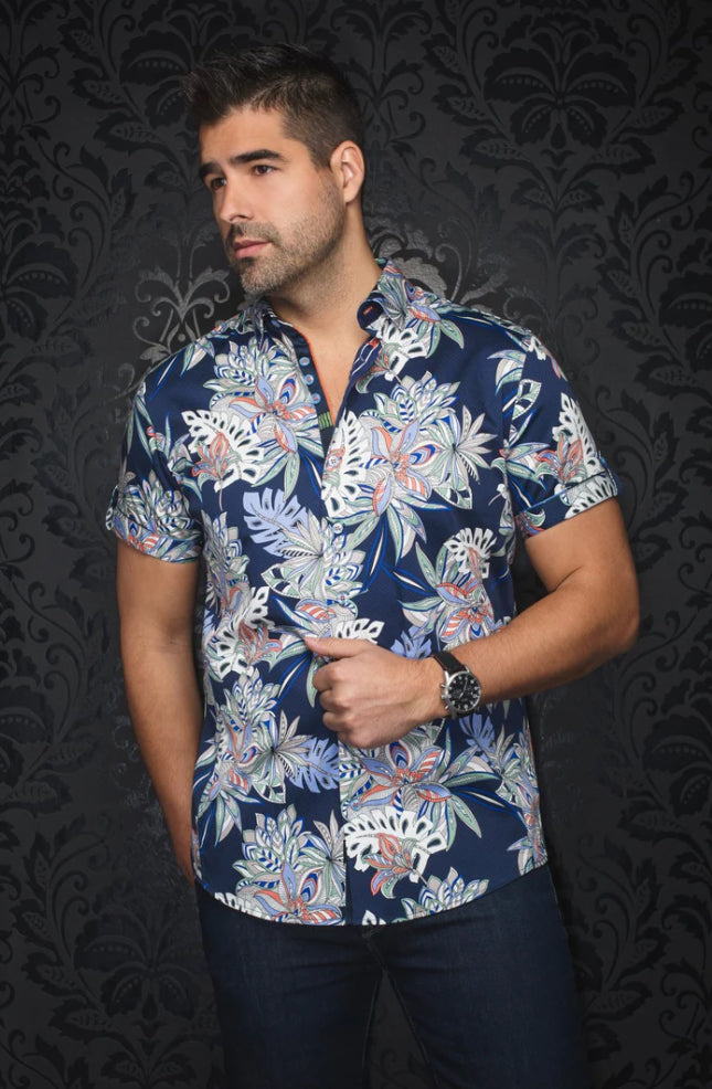 SHORT SLEEVE | CORRADO, NAVY