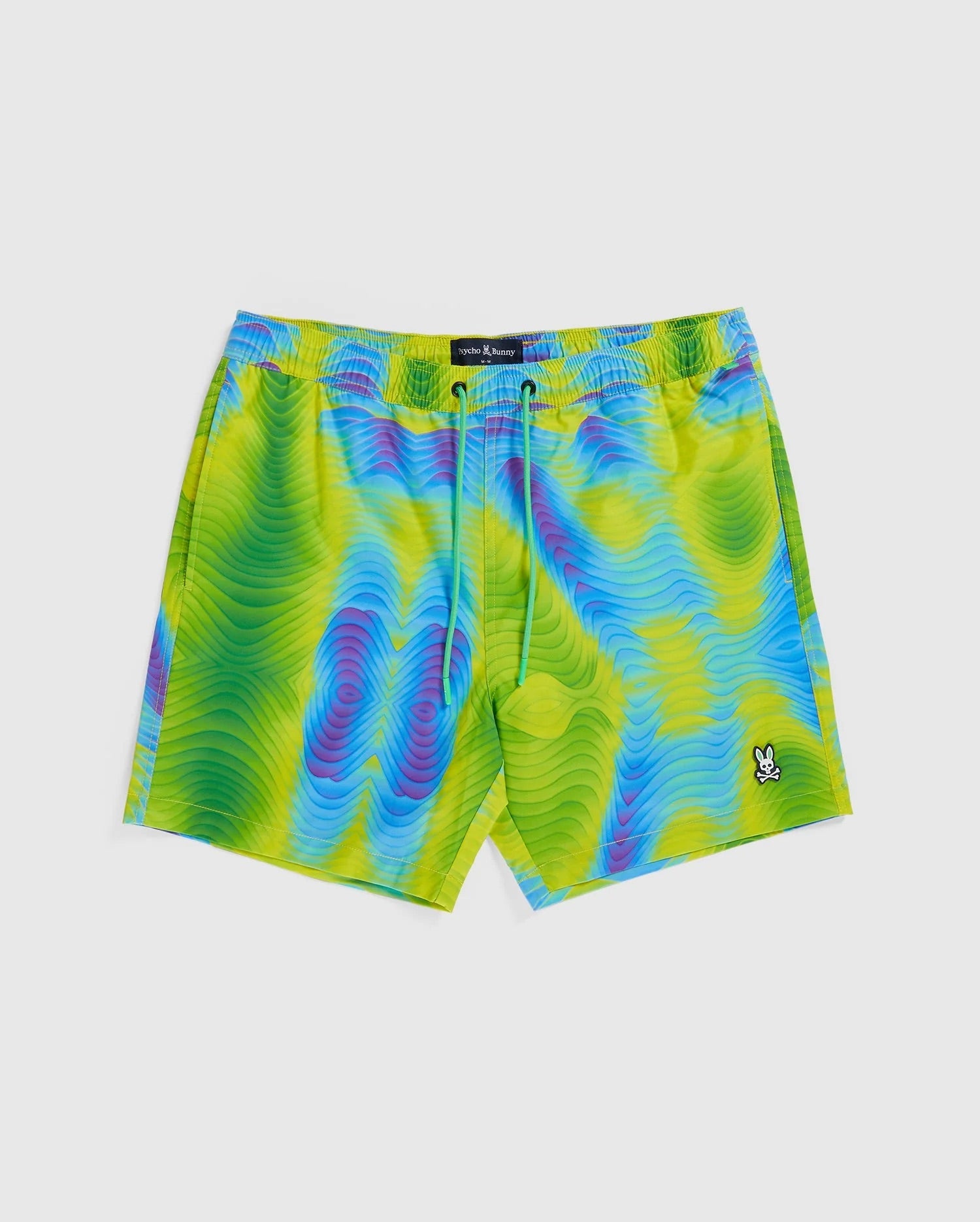 All-over logo print swim trunks