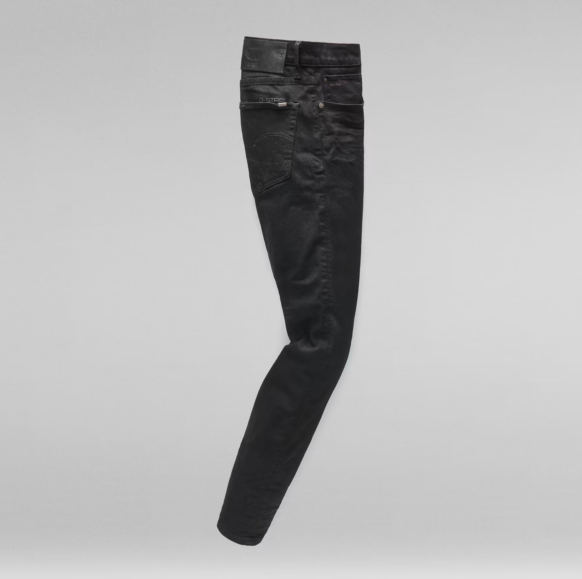 3301 Slim Jeans Pitch Black