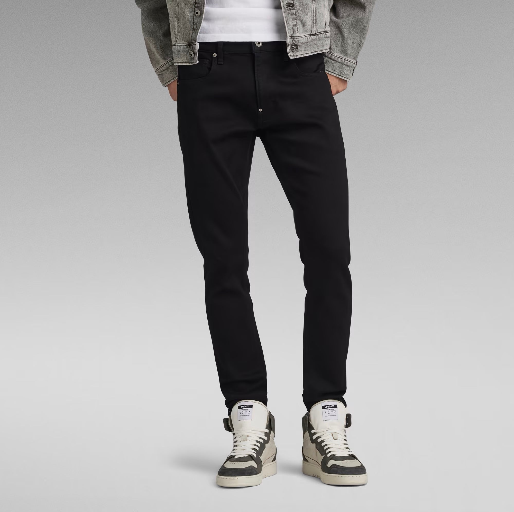 Revend Skinny Jeans Pitch Black