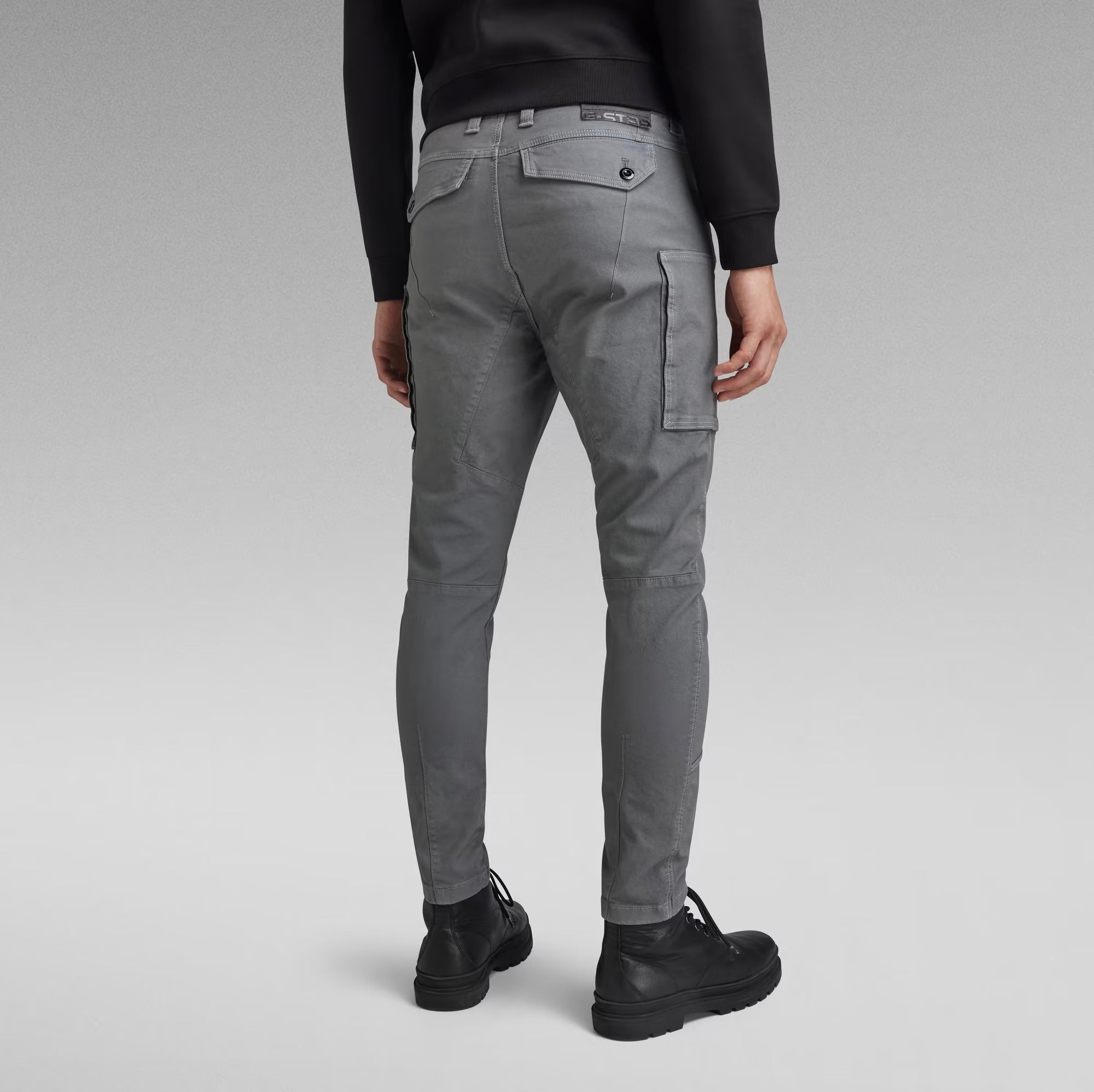 Zip Pocket 3D Skinny Cargo Pants Axis