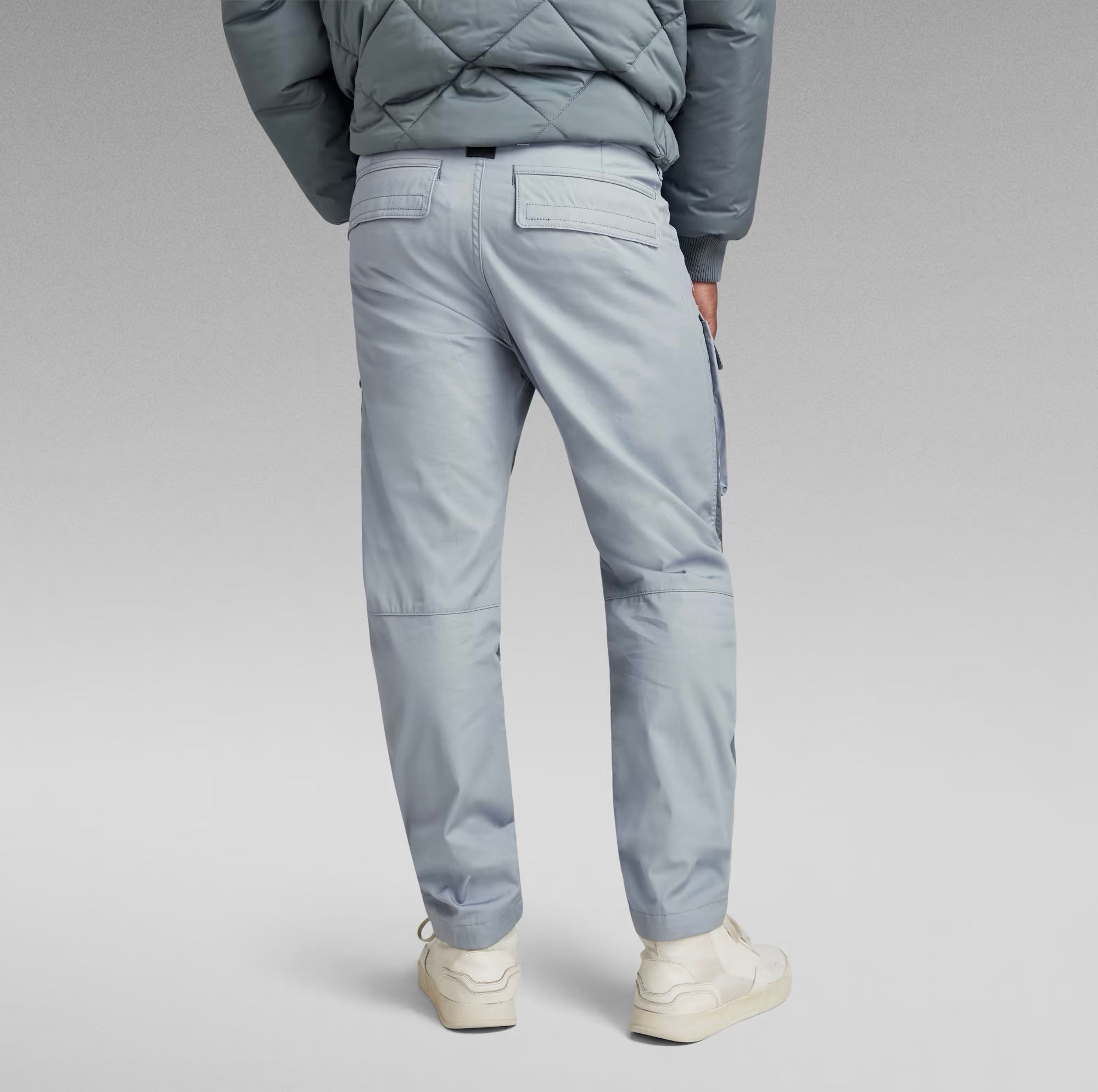 3D Regular Tapered Cargo Pants Dim Grey