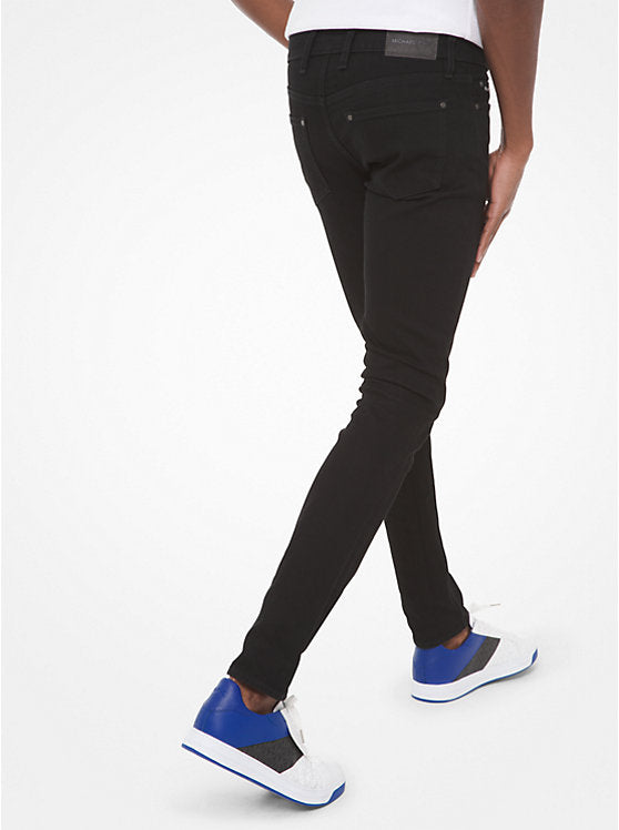 Parker Slim Fit Stretch Cotton Jeans Black