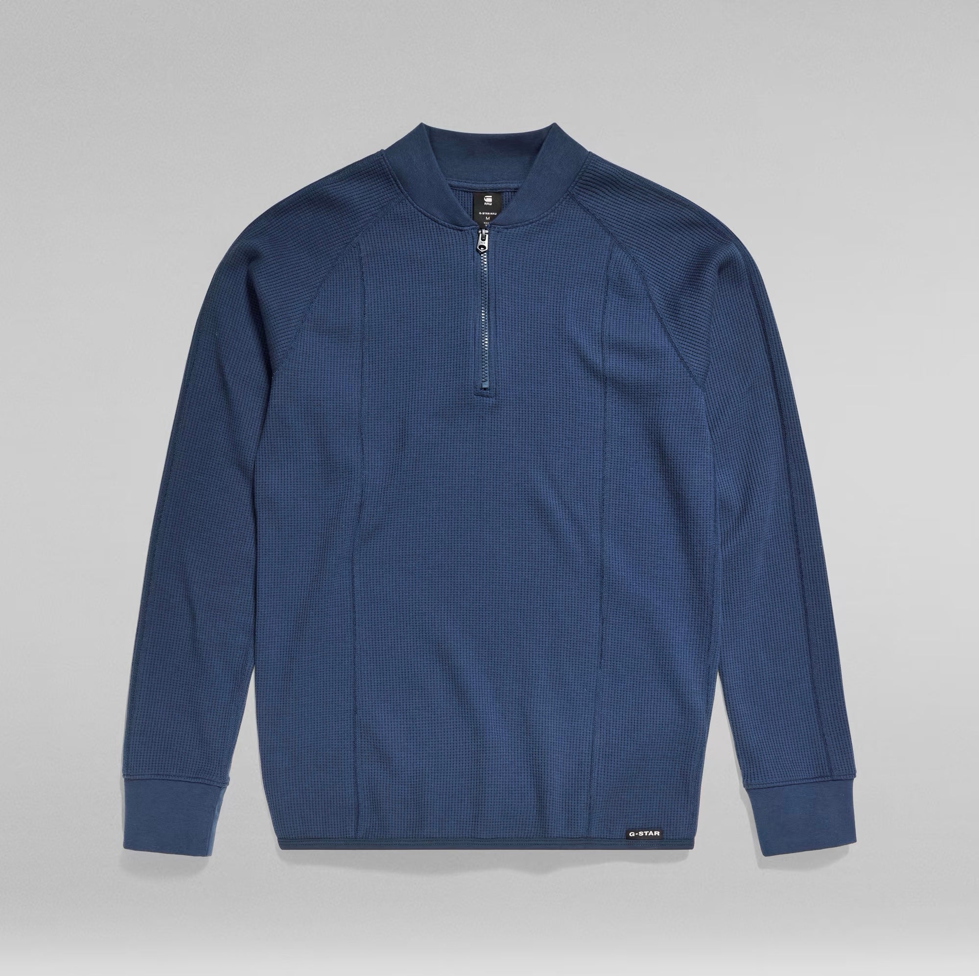 Jirgi Slim Half Zip Tweeter Rank Blue