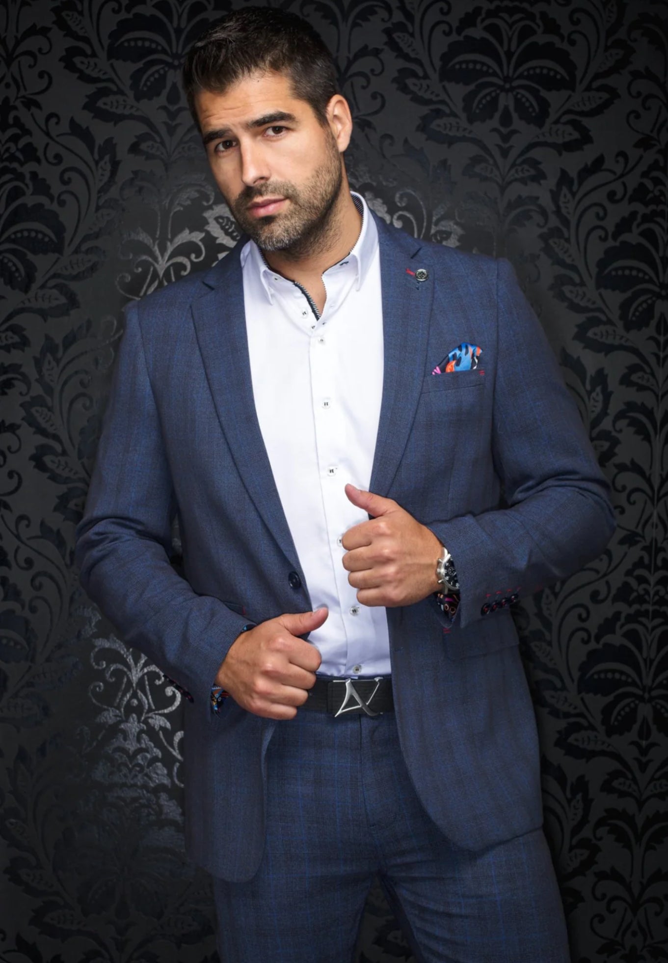 Belmondo Sports Jacket Indigo Stretch