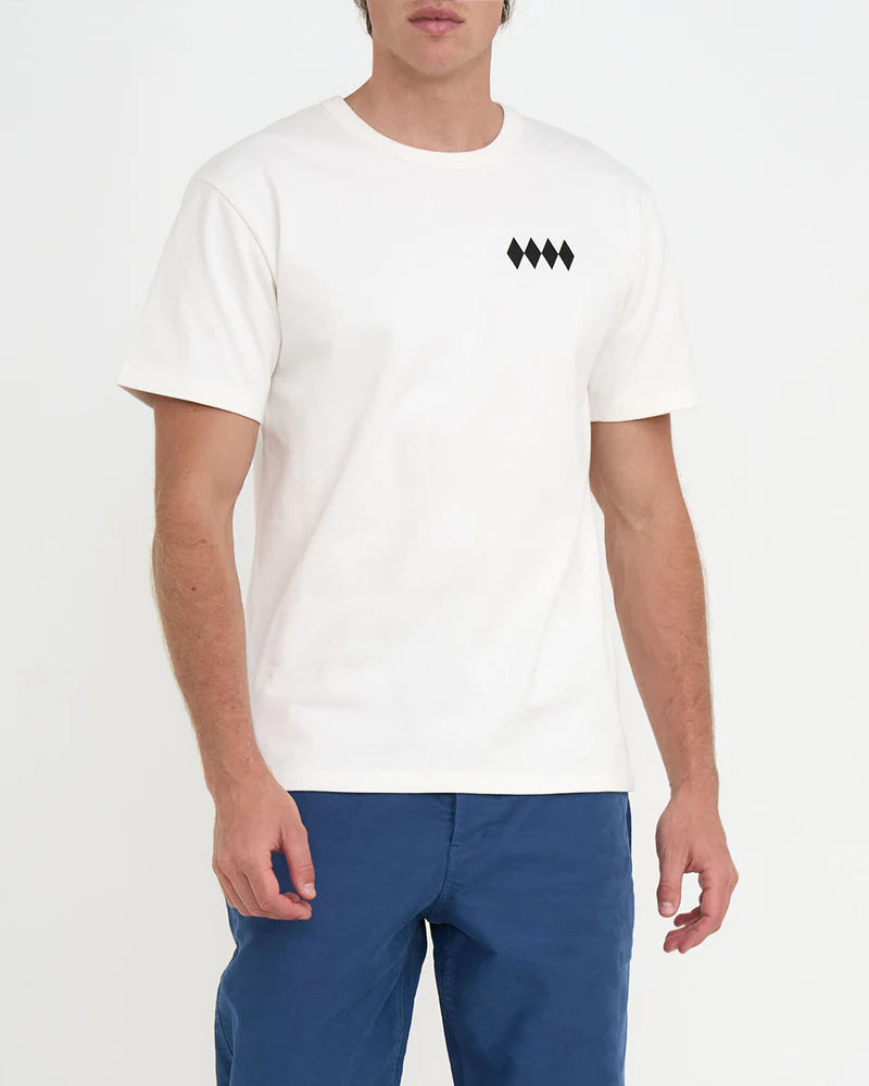 Seoul Address Tee Vintage White