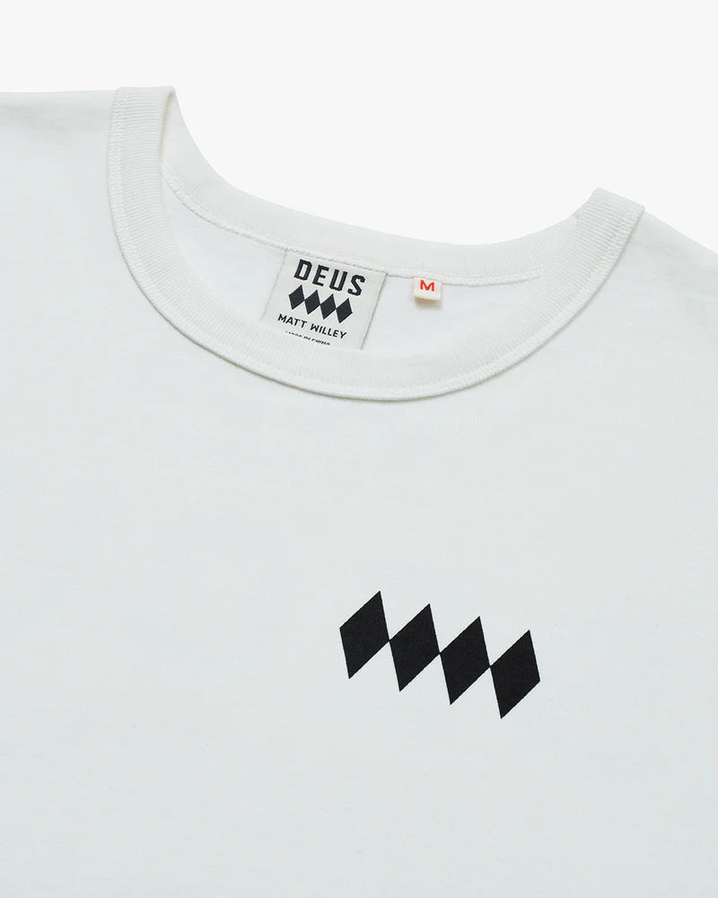 Seoul Address Tee Vintage White