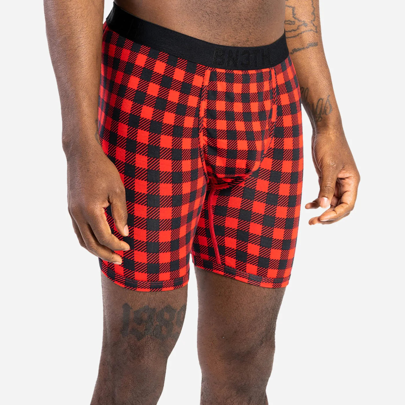 Classic Cut 6.5” Buffalo Check Red