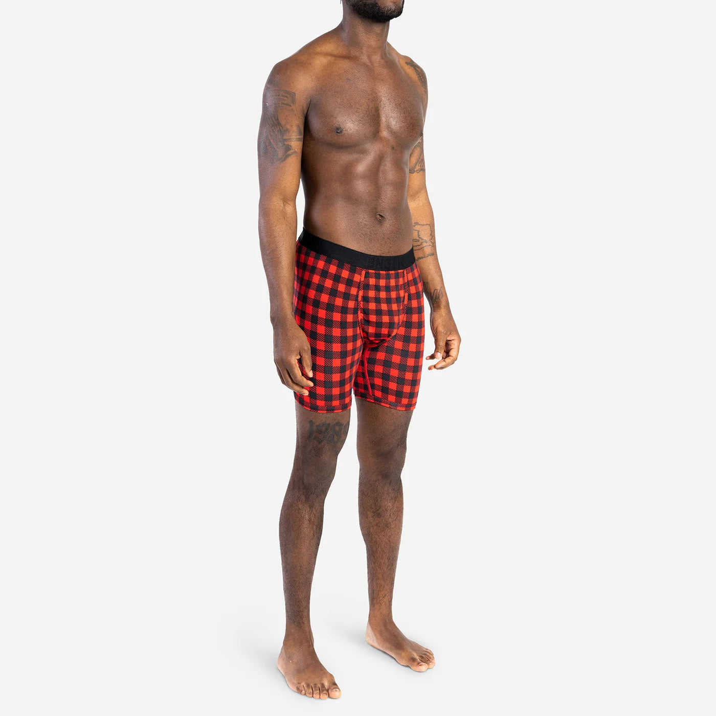 Classic Cut 6.5” Buffalo Check Red