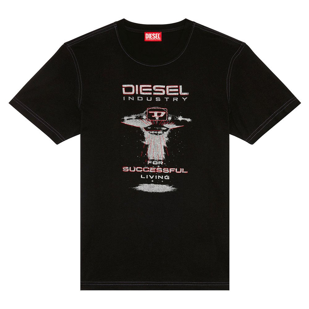 T-diegor K69 T-Shirt Black