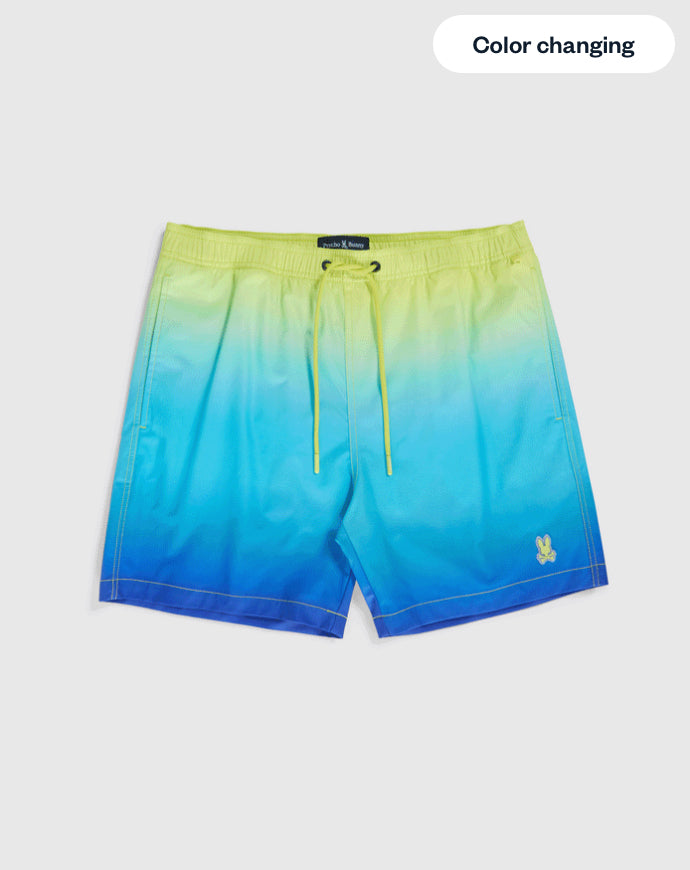 Malta Hydrochromic Swim Trunks Wild Lime
