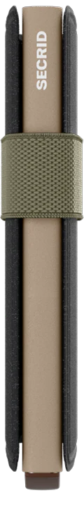 Bandwallet Black/Olive RFID Secure