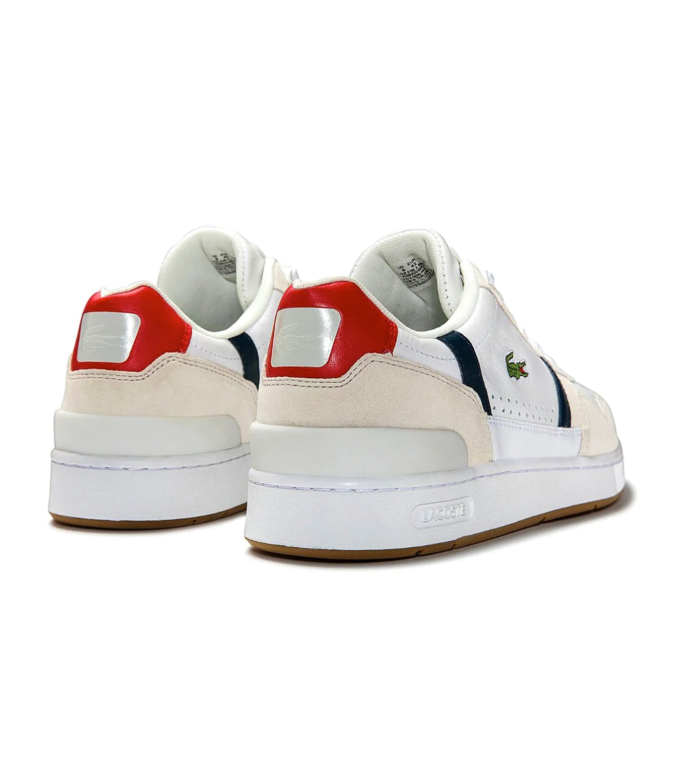 T-Clip 0120 Leather Sneakers White/Navy/Red