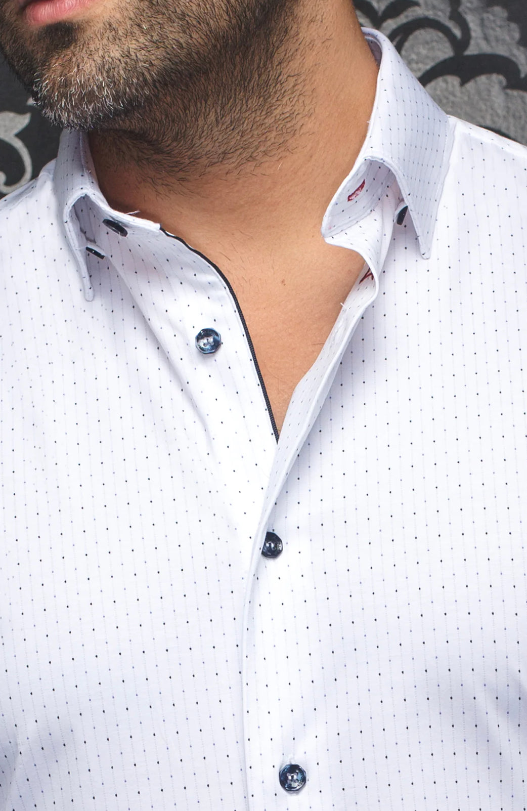 Shirt Alexander-NDL White/Blue