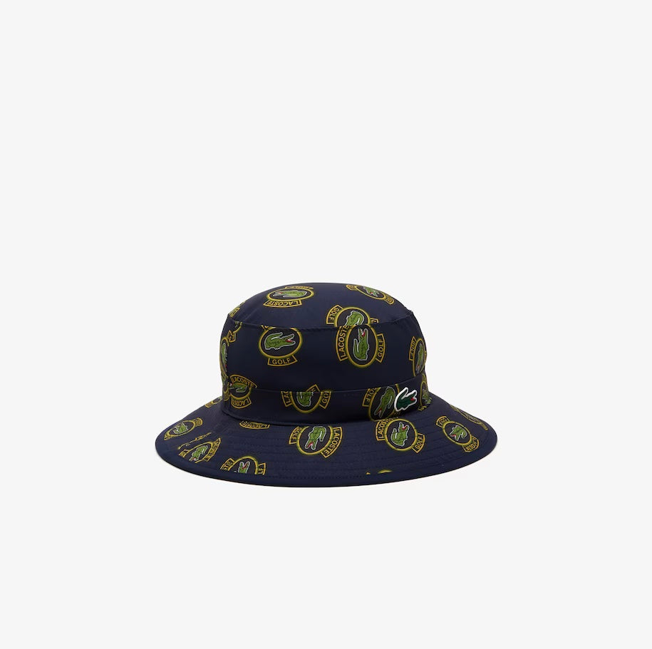 Anti-UV Printed Golf Hat Navy/Black