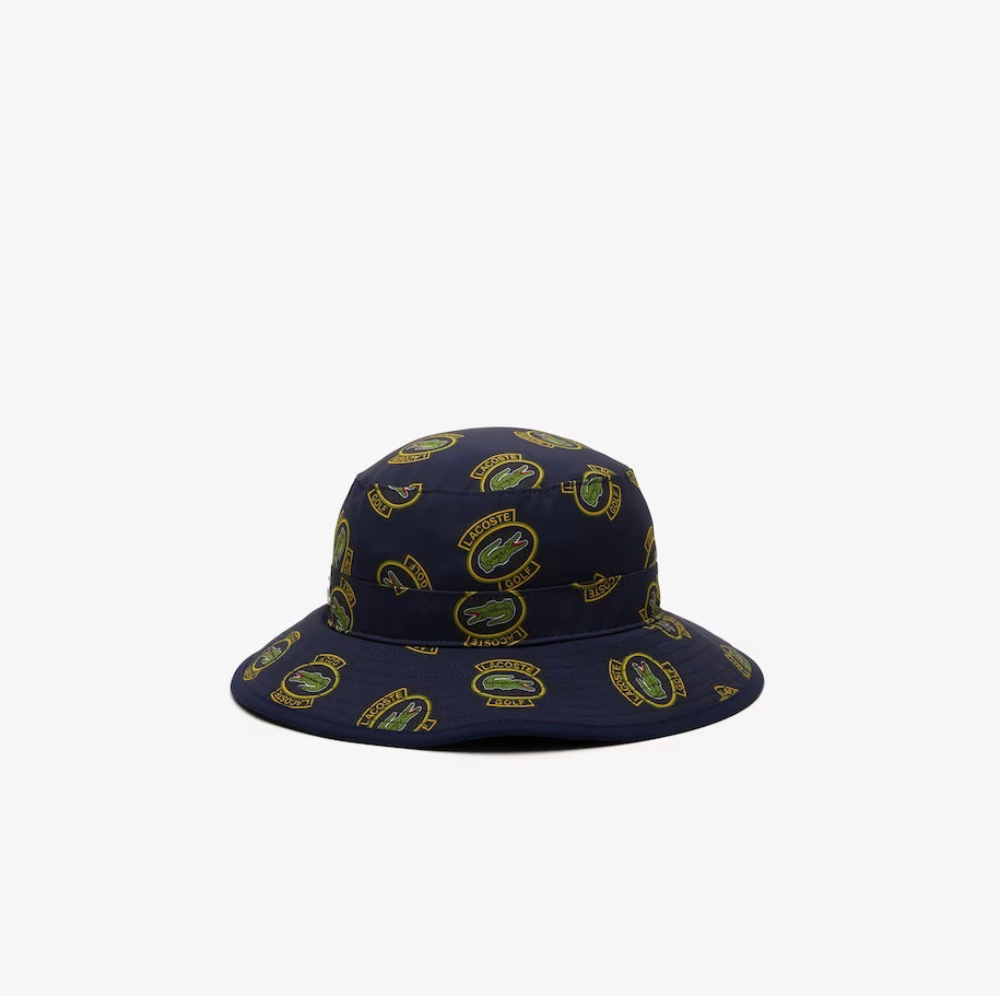 Anti-UV Printed Golf Hat Navy/Black