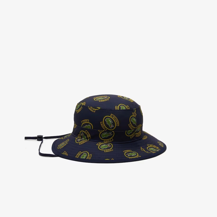 Anti-UV Printed Golf Hat Navy/Black