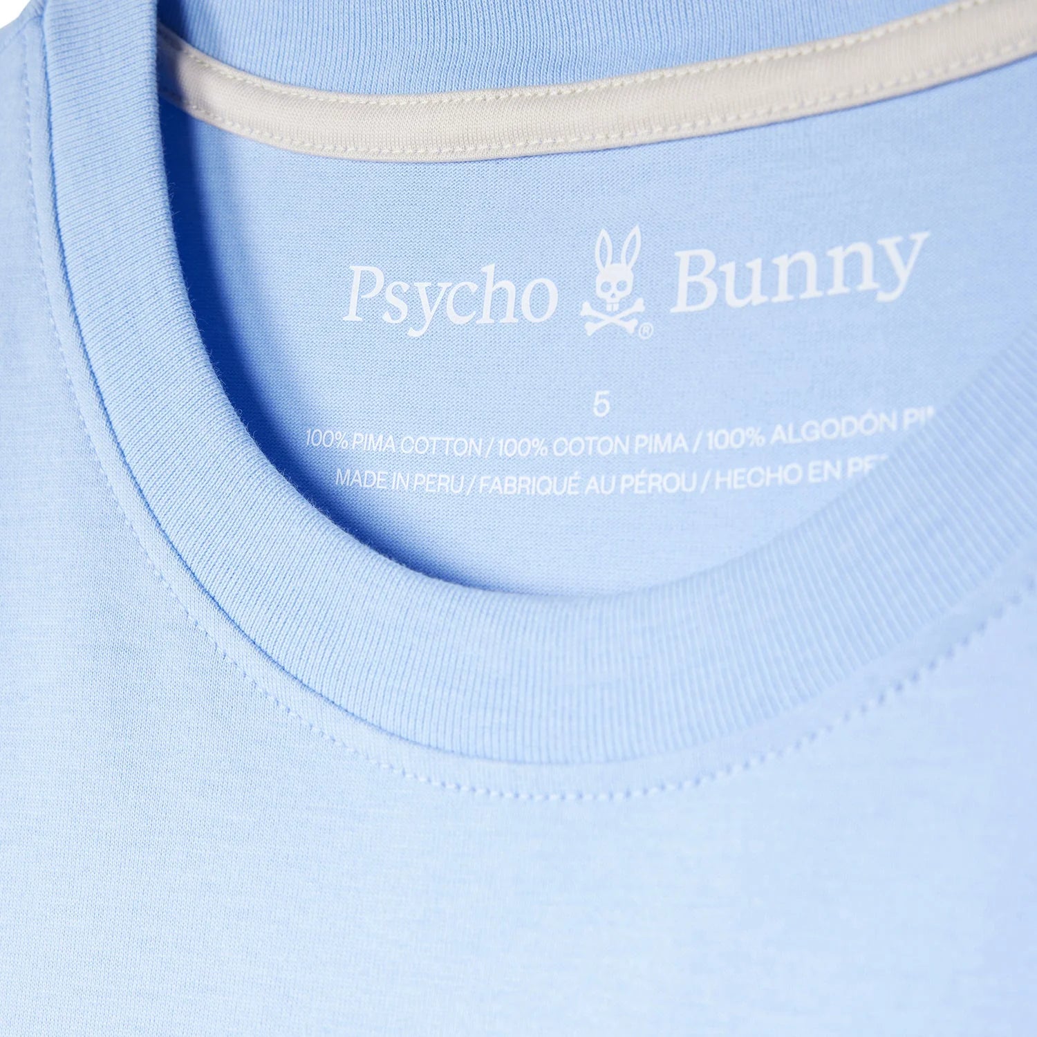 Wasterlo Back Graphic Tee  Serenity Blue