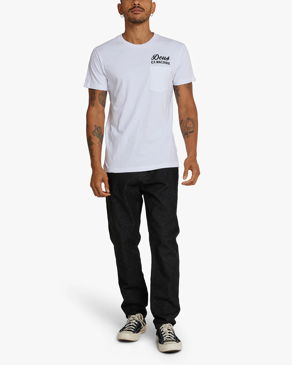 Venice address T-Shirt White with/Pocket