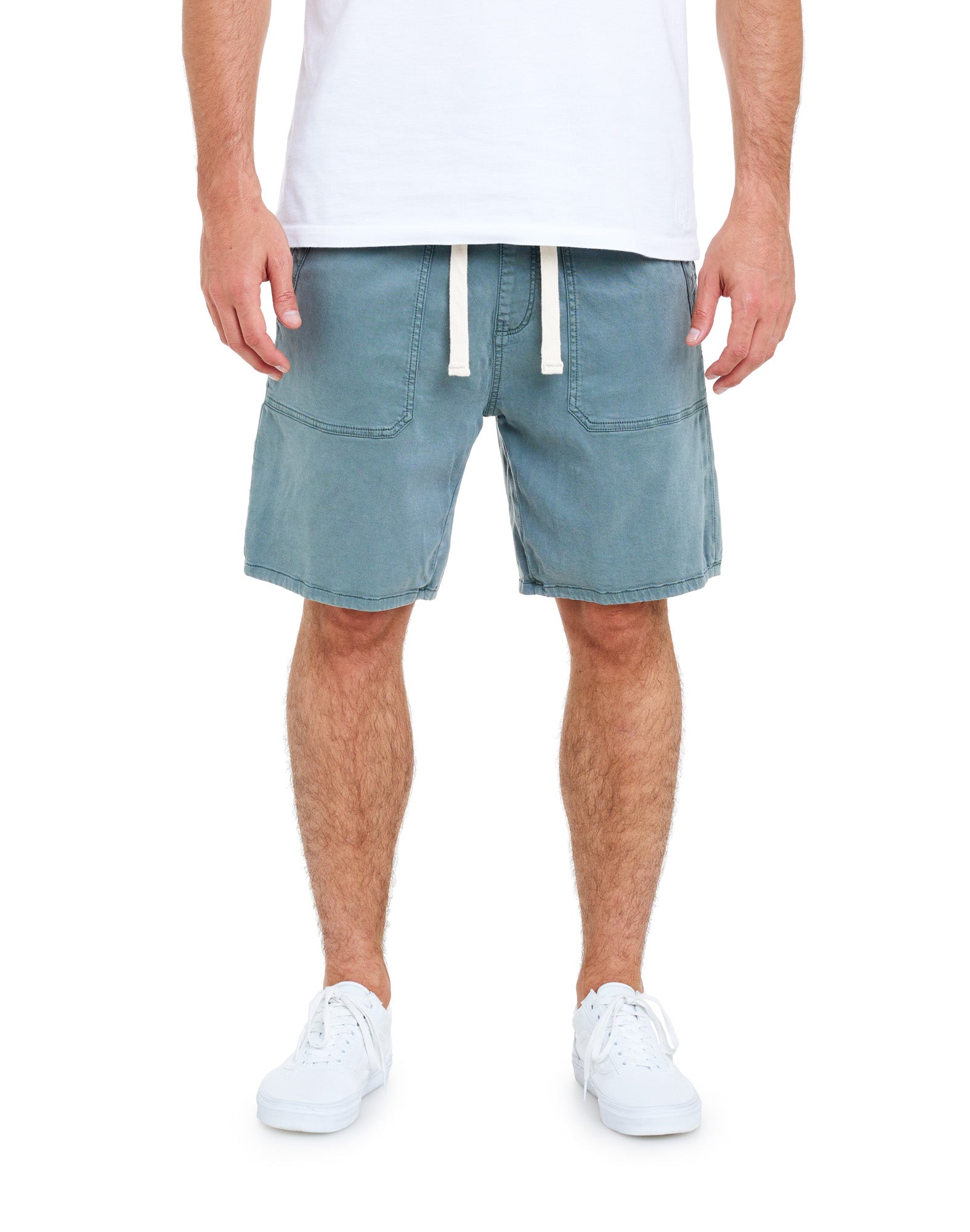 Dening Short Beach Crew Green