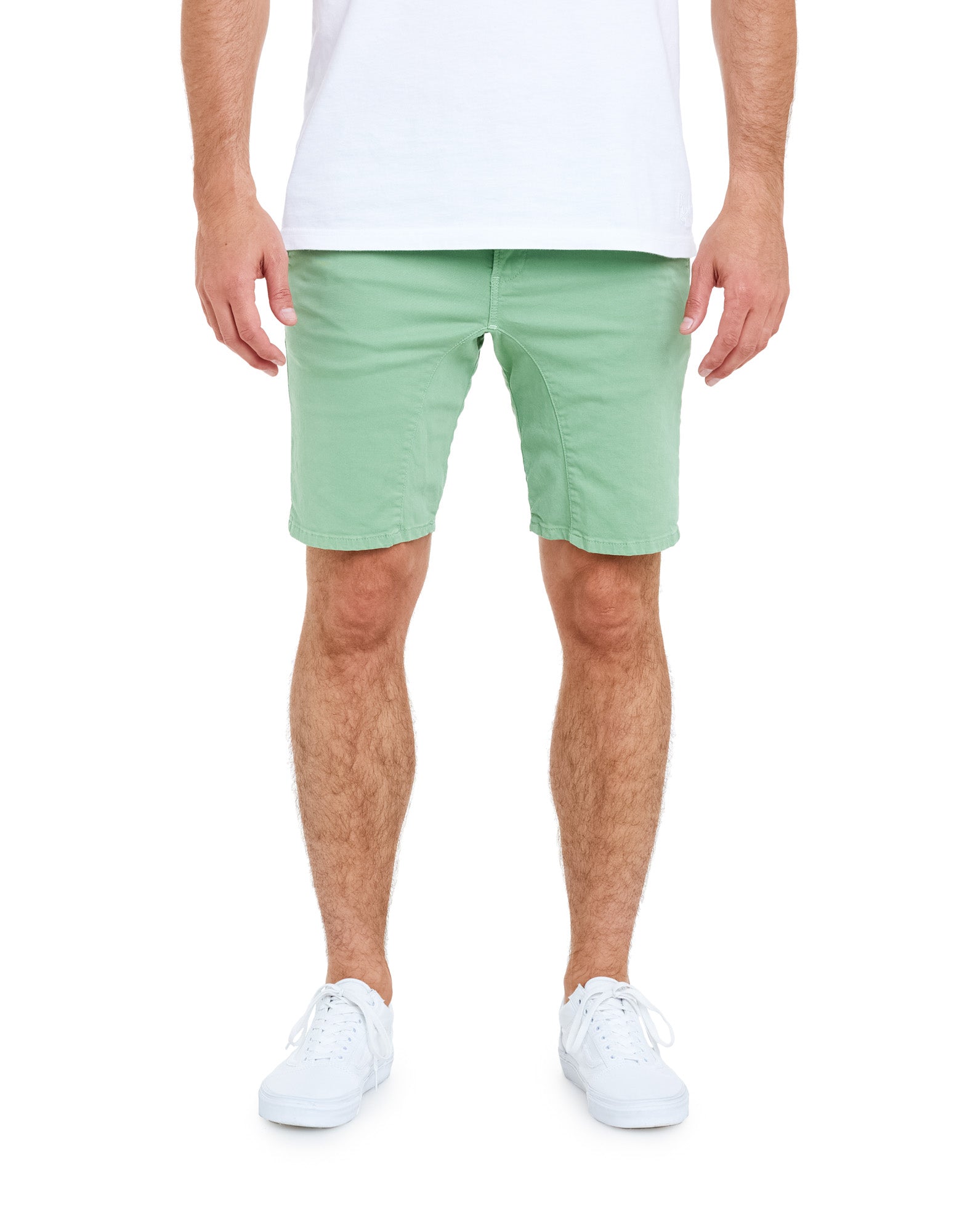 Dening Short Chino Frosty Green