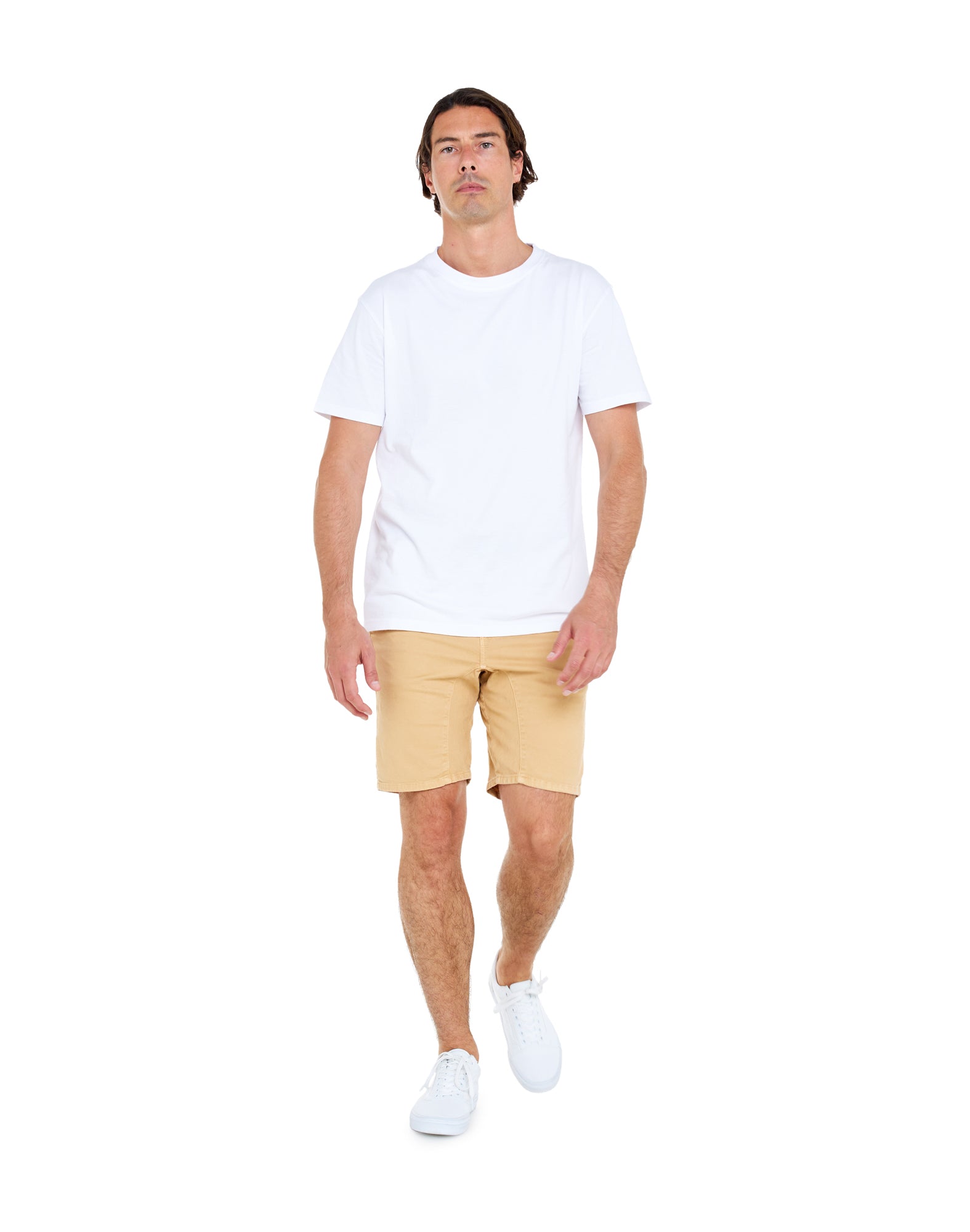 Dening Short Chino Pan Beige