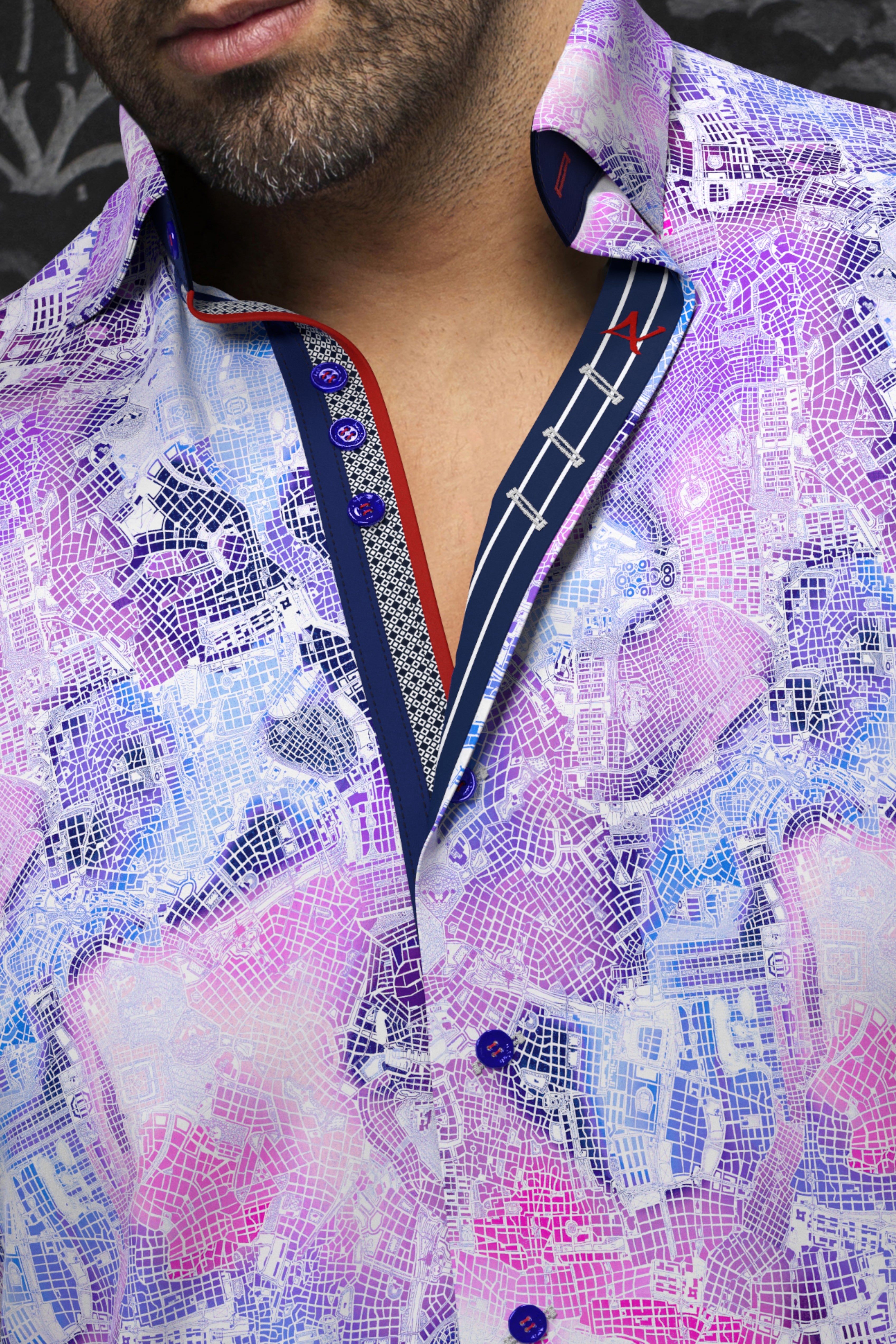 SHIRT | MIRABEAU, PURPLE