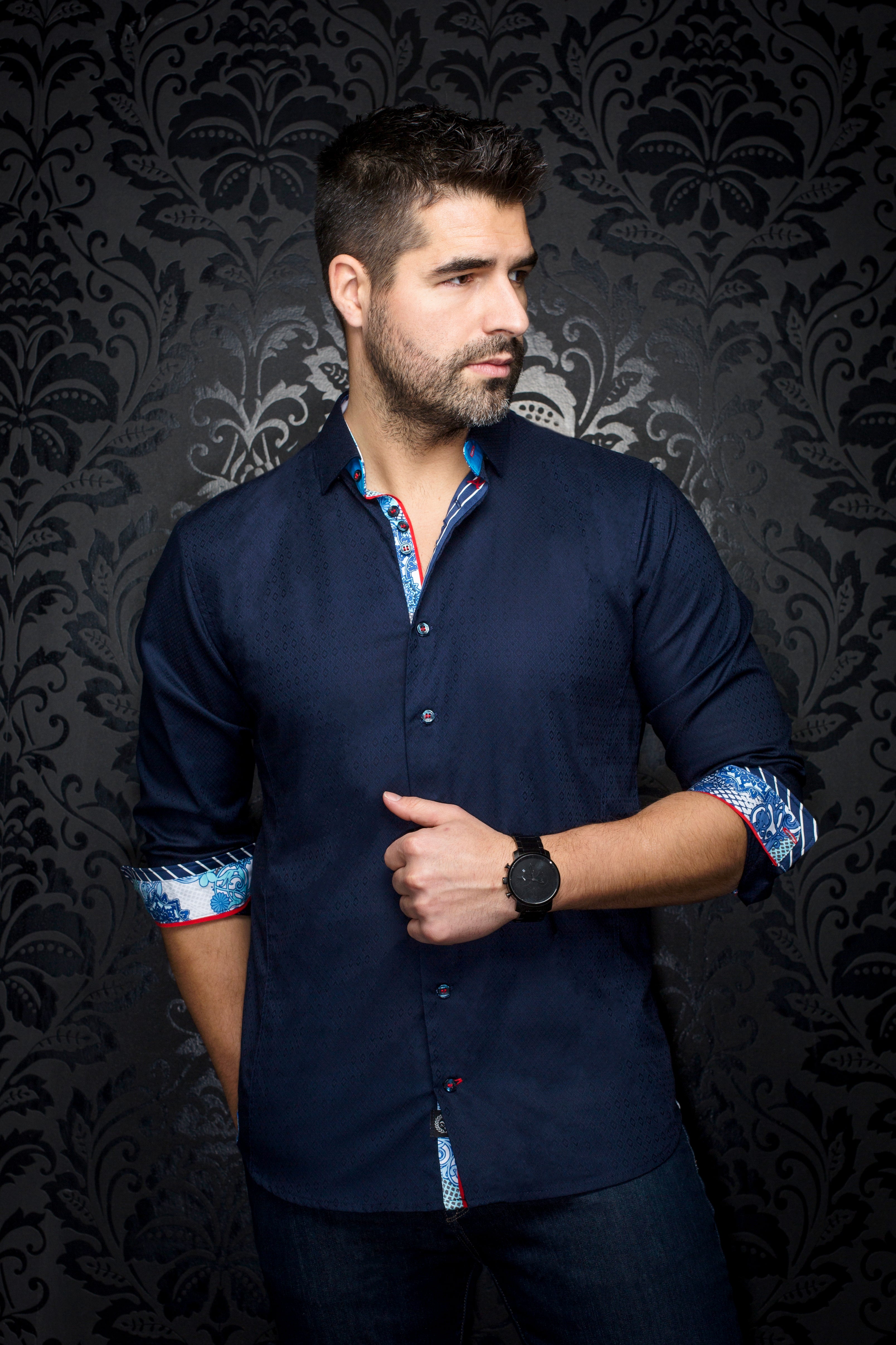 SHIRT | ADJANI, NAVY