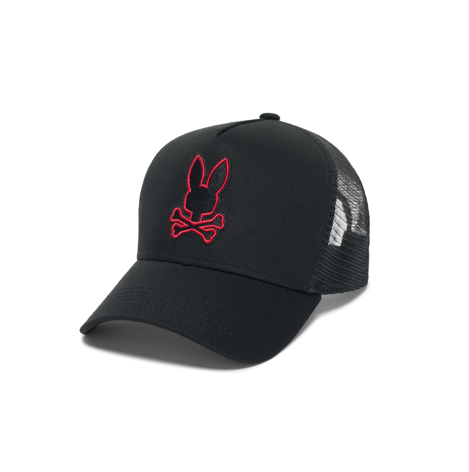 Mens Sayer trucker cap - black