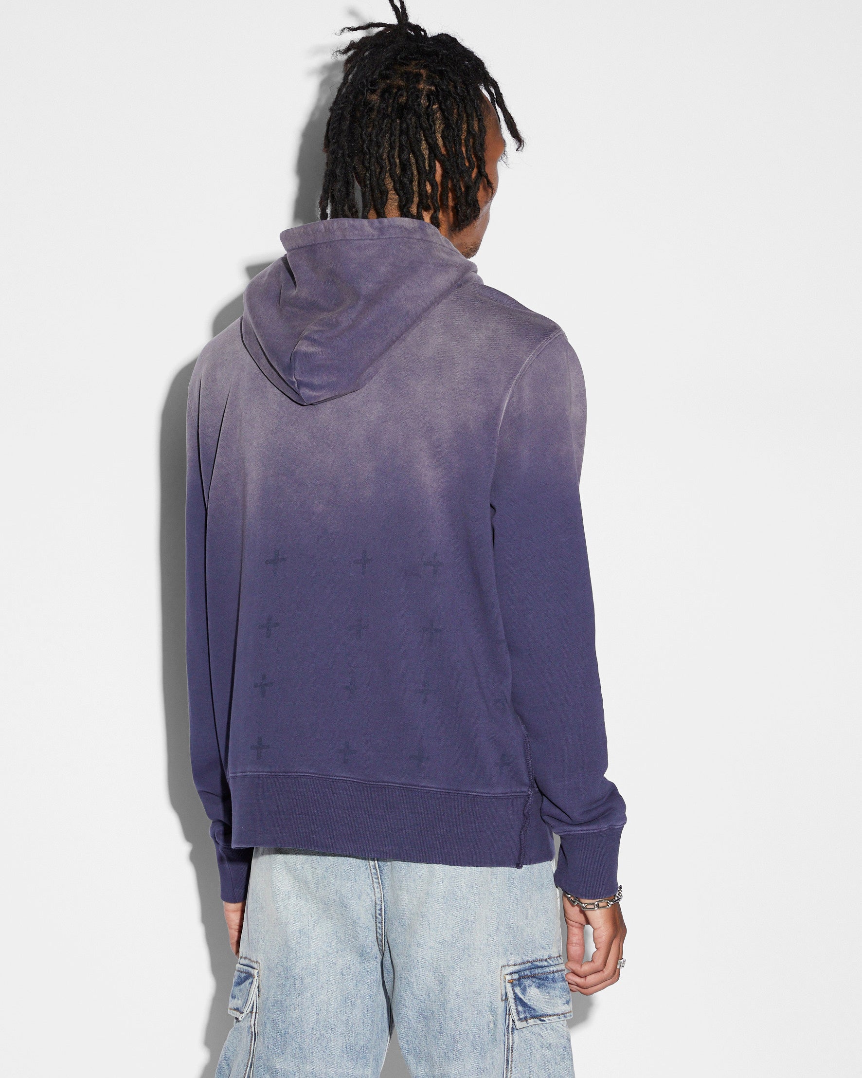 Heritage Kash Hoodie Iced Neptune Blue