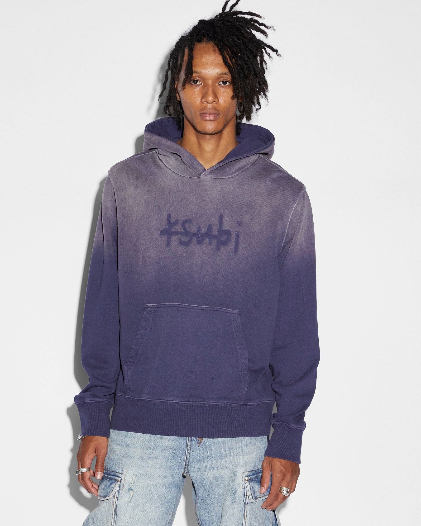 Heritage Kash Hoodie Iced Neptune Blue