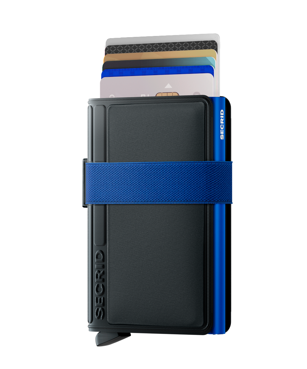 Bandwallet Black/Cobalt RFID Secure