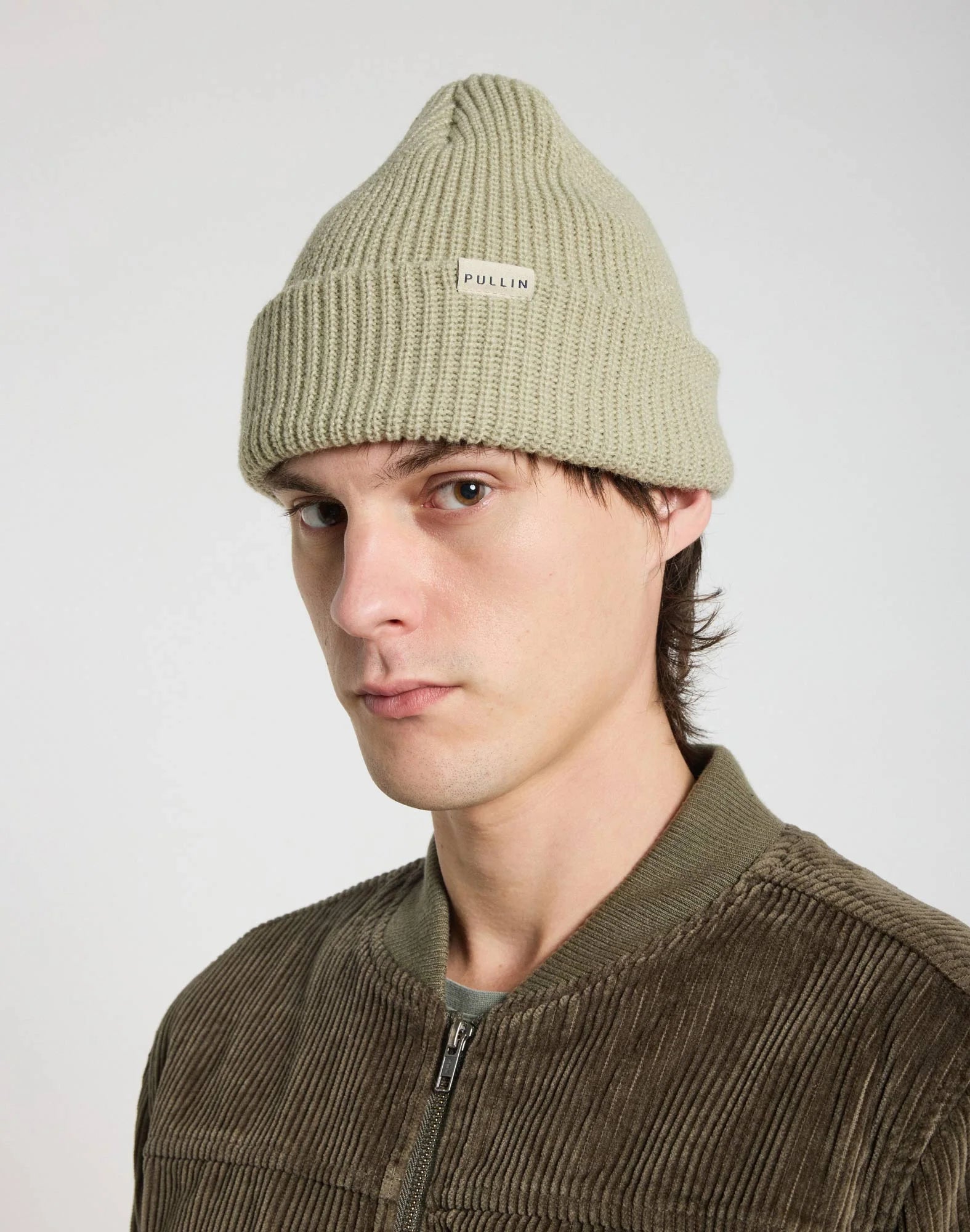 Harbor Harbormose Beanie - Green pale