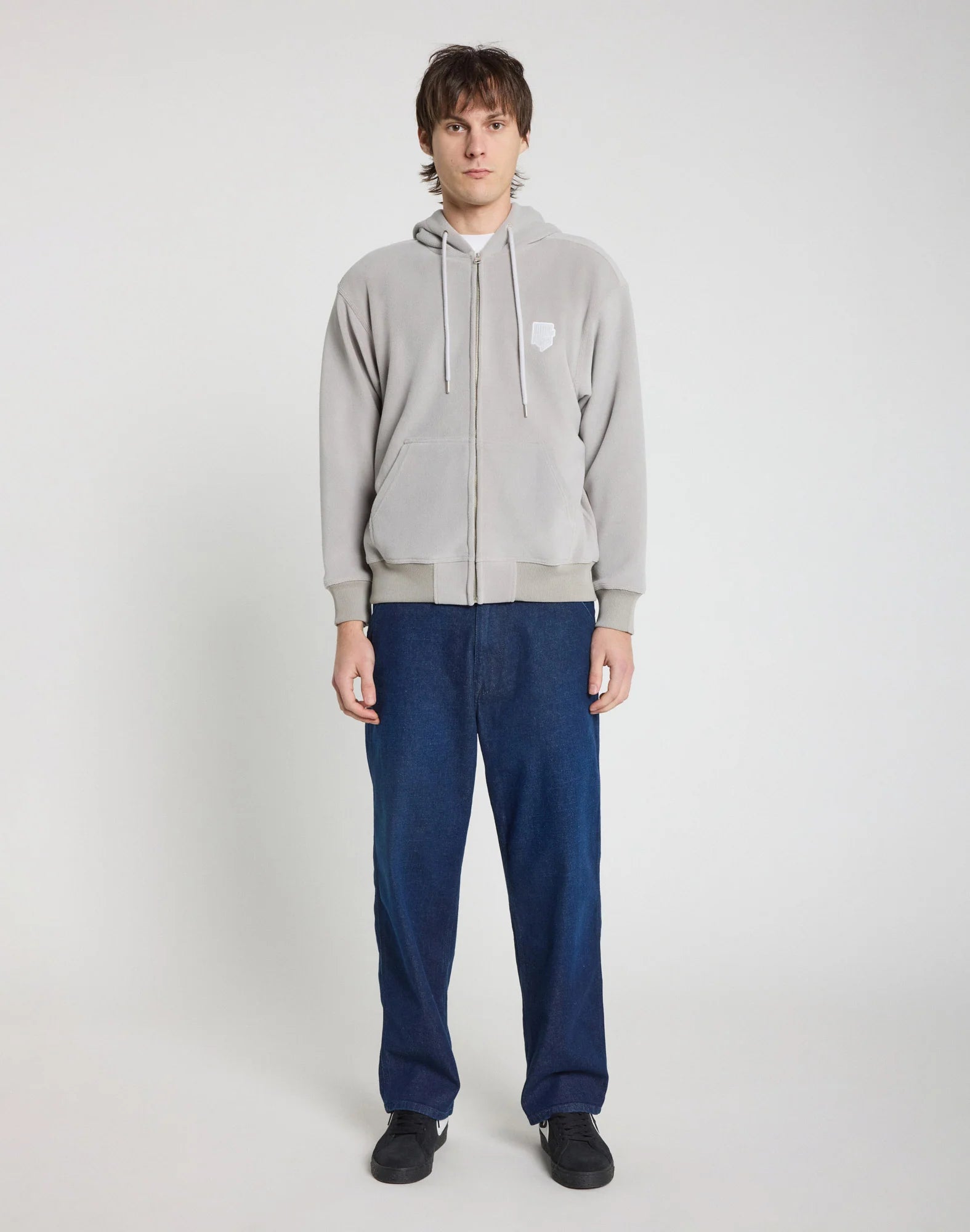 Sherpagrey Men's Hooded Sweatshirt - Grey