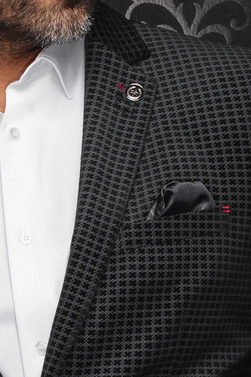 BLAZER | HEMSWORTH, BLACK