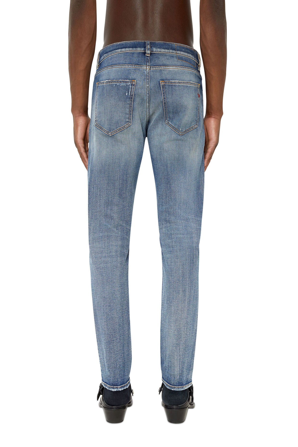 2019 D-Strukt 09E15 Slim Medium Blue Jeans