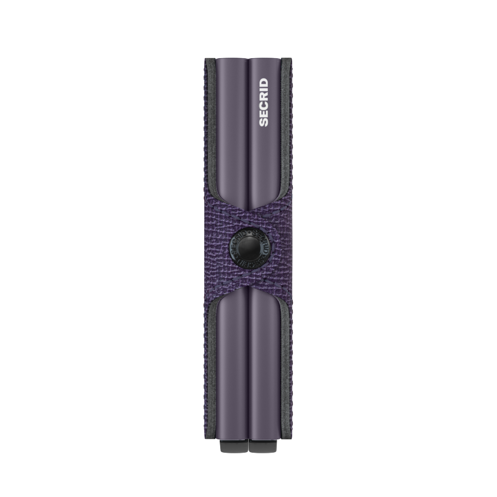 Secrid Twinwallet Crisple Purple RFID Secure authorized dealer genuine leather