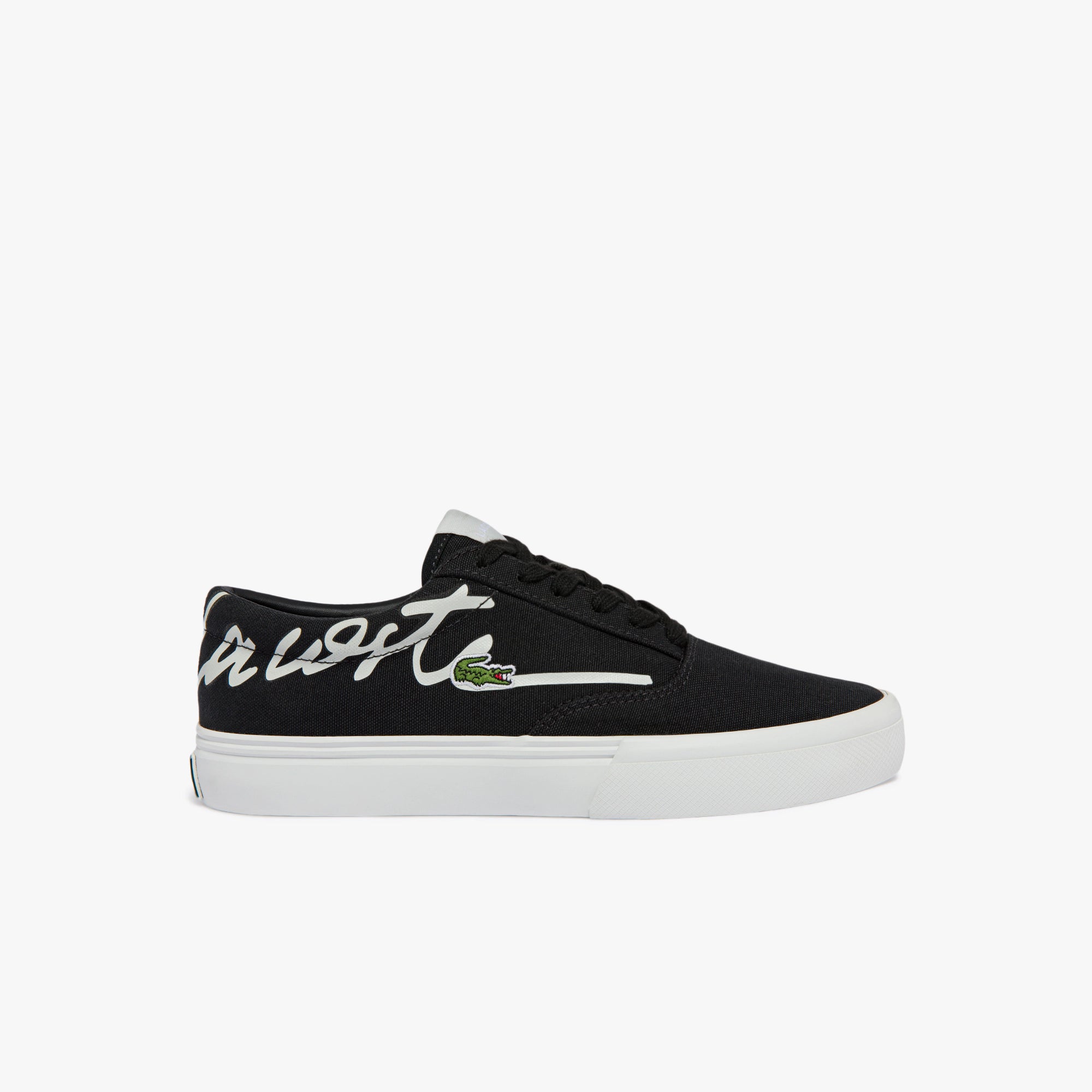 Jump Serve Lace Canvas Black off White Sneakers