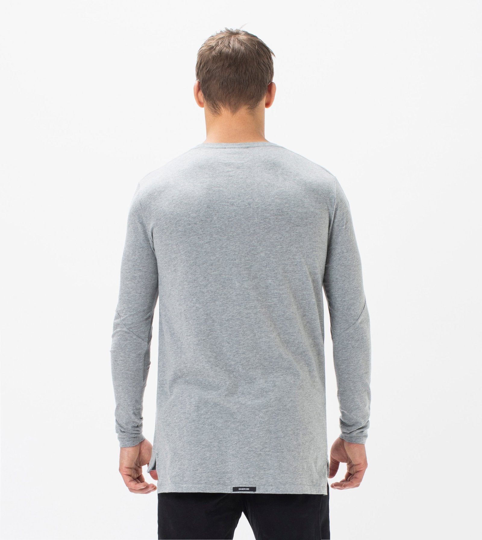 long sleeve Flintlock T-Shirt Grey Marle