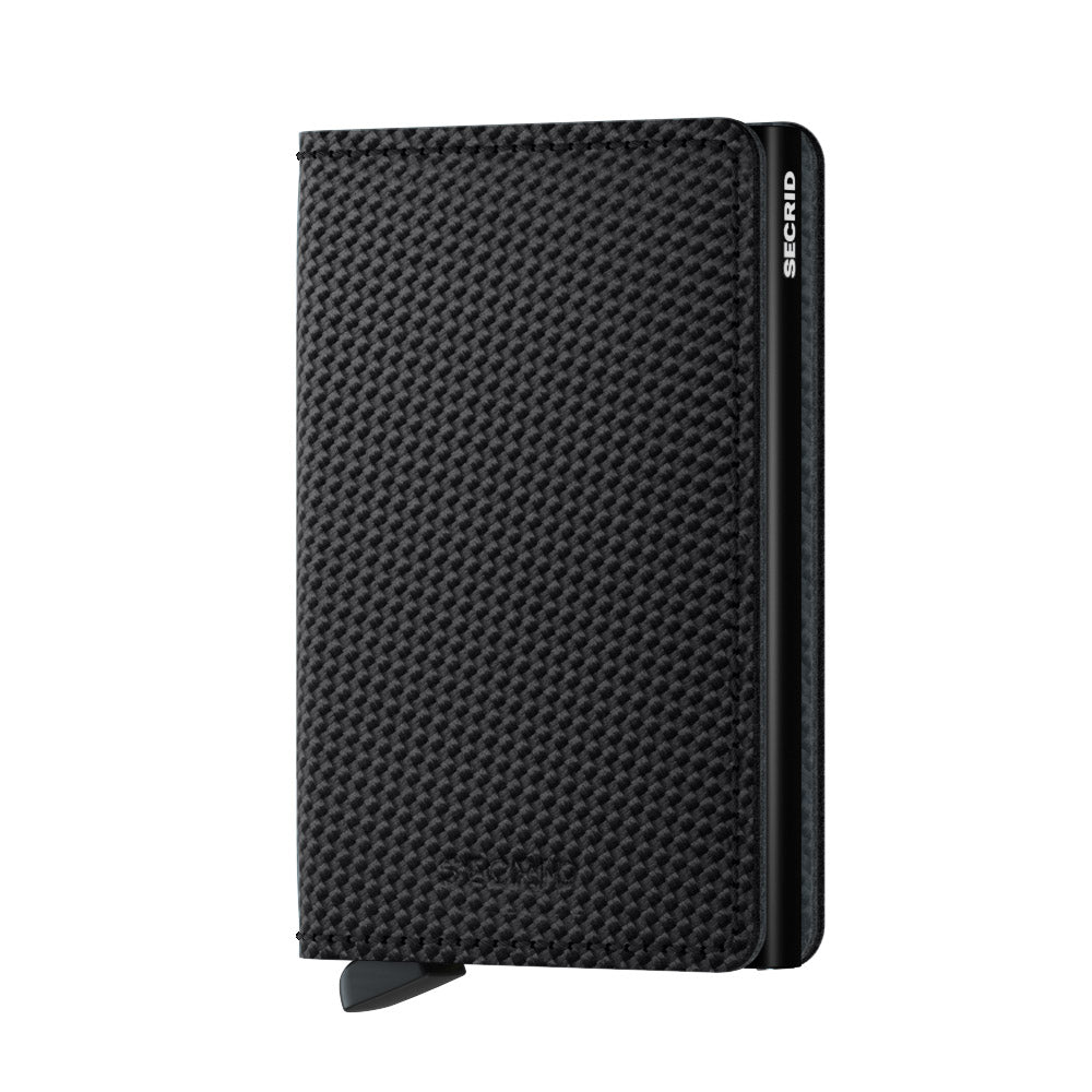 Slimwallet Carbon Black/Black RFID Secure