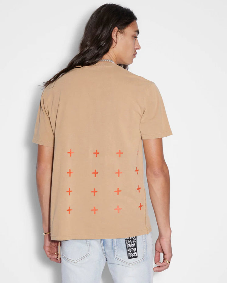 Kash Short Sleeve Tee Tan