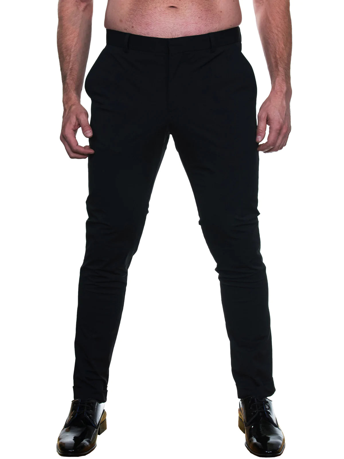 4 Way Stretch Dress Pants Black