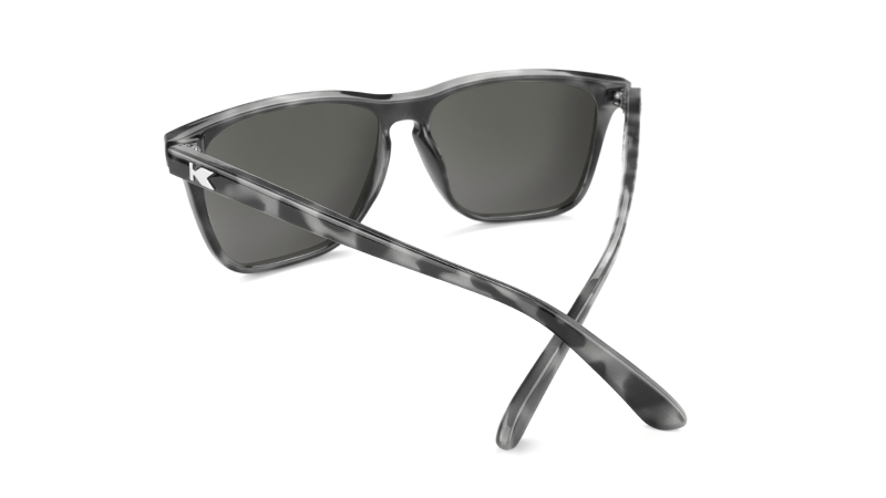 Unisex Sunglasses Fast Lanes Granite Tortoise Shell/Silver Smoke Polarized