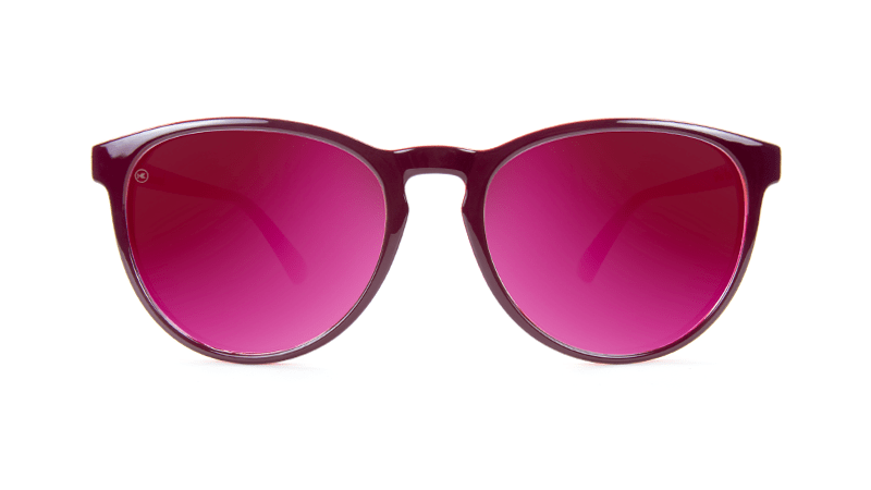 Unisex Sunglasses Mai Tais Burgundy Watermelon/Fuchsia Polarized