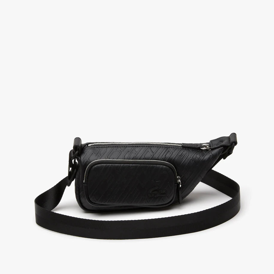 Lacoste leather top side bag