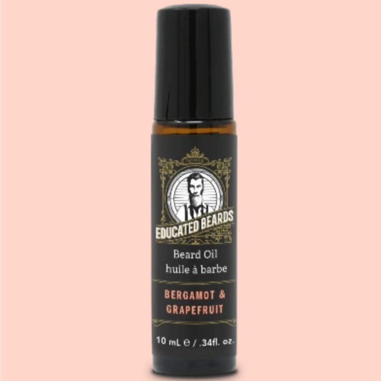 Educated Beards Bergamot & Grapefruit Beard oil for the Educated Man 10ml